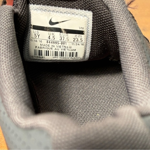 Nike Flex Experience Sneakers Running Shoes Size 5Y / 6.5 Women 844995-001 - Picture 6 of 7